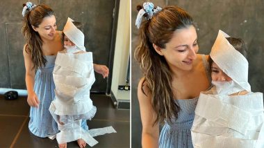 Easter 2022: Soha Ali Khan Dresses Up Her Daughter Inaaya Naumi Kemmu as an Adorable Easter Egg (View Pic)