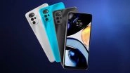 Moto G22 To Be Launched in India Tomorrow; Expected Price, Features & Specifications