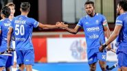 IND 1–0 PAK, Asia Cup Hockey 2022 Live Score Updates: Karthi Selvam Strike Keeps India on Top in First Quarter
