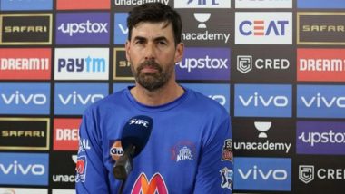 CSK Coach Stephen Fleming Is Impressed by Mukesh Choudhary, Simarjeet Singh’s Bowling
