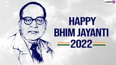 Bhim Jayanti 2022 Images & Ambedkar Jayanti Wishes for Free Download Online: Celebrate Babasaheb Ambedkar’s Birthday With Banners, Greetings, Status and Quotes