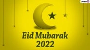 Eid ul-Fitr Mubarak 2022 Greetings & Messages: Share HD Images, WhatsApp Status, DP, Facebook Quotes, Shayaris and SMS With Family and Friends!