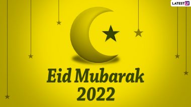 Eid ul-Fitr Mubarak 2022 Greetings & Messages: Share HD Images, WhatsApp Status, DP, Facebook Quotes, Shayaris and SMS With Family and Friends!