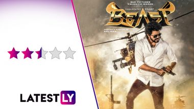 Beast Movie Review: Thalapathy Vijay Is in Absolutely Fine Knick in Nelson’s Hostage Thriller That Refuses To Take Itself Seriously (LatestLY Exclusive)