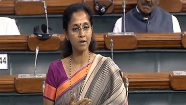 India News | NCP's Supriya Sule Introduces Private Member's Bill for Legalising Same-sex Marriage