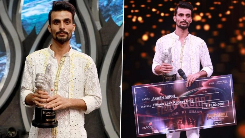 Hunarbaaz – Desh Ki Shaan: Akash Singh Is the Winner; Takes Home Cash Prize of Rs 15 Lakh