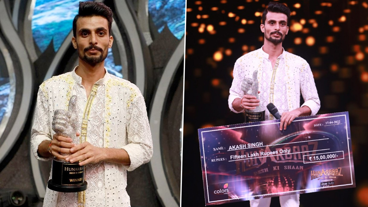 TV News | Hunarbaaz – Desh Ki Shaan: Akash Singh Is the Winner; Takes