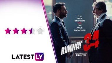 Runway 34 Movie Review: Ajay Devgn and Amitabh Bachchan Navigate This Aerial Drama in an Impressive Style! (LatestLY Exclusive)