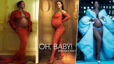 Heavily Pregnant Rihanna Flaunts Her Assets in Stunning Outfits for a Magazine Photoshoot (View Pics and Video)