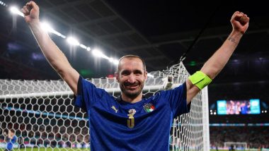 Italy Captain Giorgio Chiellini To Retire From International Football After Finalissima Against Argentina
