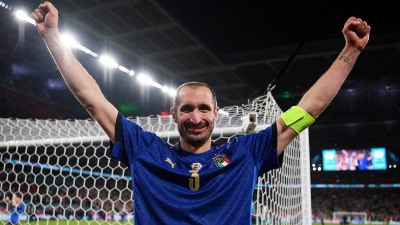 Italy Captain Giorgio Chiellini To Retire From International Football After Finalissima Against Argentina