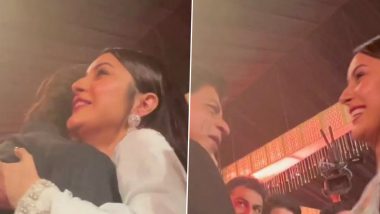 This Video Of Shah Rukh Khan And Shehnaaz Gill Sharing A Warm Hug At Baba Siddique’s Iftar Party Goes Viral – WATCH