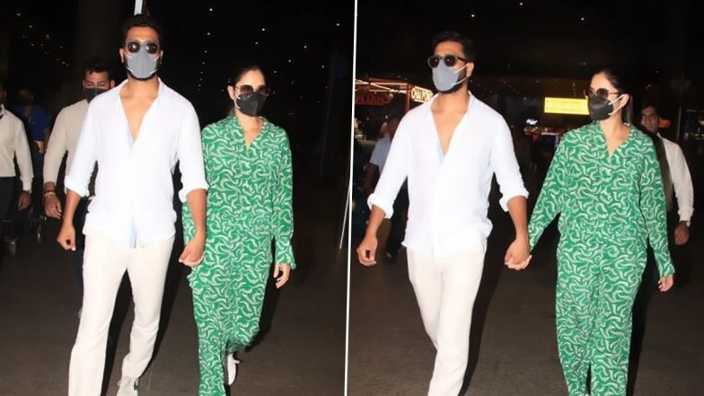 Vicky Kaushal, Katrina Kaif Back in Mumbai After Their Romantic Getaway