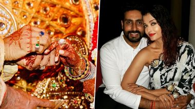 Aishwarya Rai And Abhishek Bachchan Complete 15 Years Of Marital Bliss; Actress Shares This Beautiful Throwback Picture On Their Wedding Anniversary
