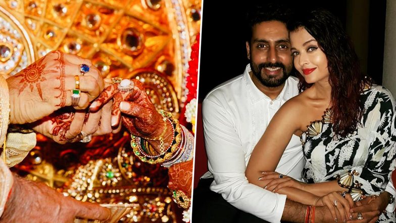 Aishwarya Rai And Abhishek Bachchan Complete 15 Years Of Marital Bliss; Actress Shares This Beautiful Throwback Picture On Their Wedding Anniversary