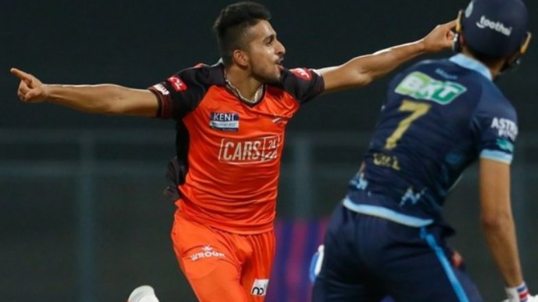 Fastest Ball in IPL 2022: Umran Malik Clocks 157 kph During DC vs SRH Match