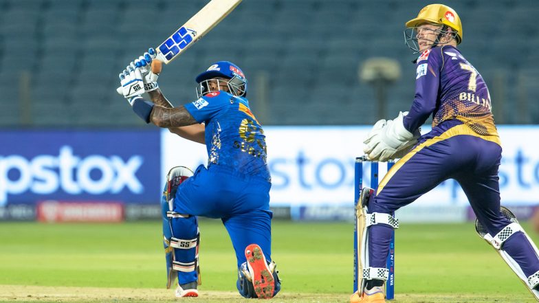 KKR vs MI, IPL 2022: Suryakumar Yadav's Fifty Powers Mumbai Indians To 161/4