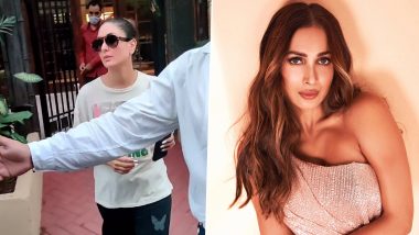 Kareena Kapoor Khan Visits Bestie Malaika Arora’s House to Check on Her Health After the Car Accident (Watch Video)