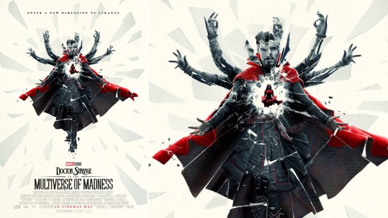 Doctor Strange in the Multiverse of Madness: New Poster Featuring Benedict Cumberbatch Released Ahead of Its Premiere (View Pic)