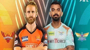 Sports News | IPL 2022: SRH Skipper Williamson Wins Toss, Opts to Field Against LSG