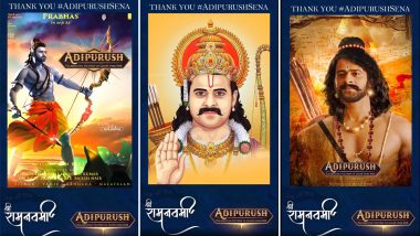 Adipurush: Om Raut Shares Fan Made Posters Of Prabhas Starrer On Ram Navami 2022