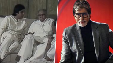 Amitabh Bachchan Reciting ‘Agneepath’ for Father Harivansh Rai Bachchan in This Throwback Video Is Pure Gold! – WATCH