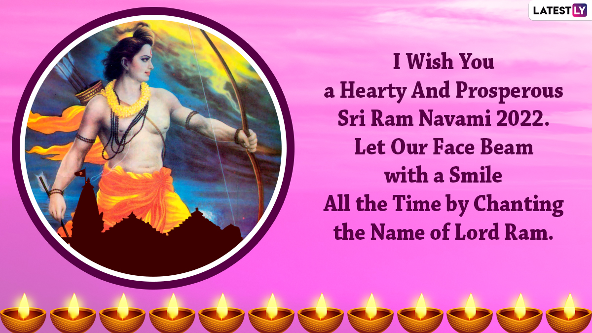 Ram Navami 2022 Wishes & HD Images for Family: WhatsApp Messages ...