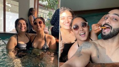 Ira Khan Beats the Summer Heat by Spending Time in a Pool, Poses With Her Friends in a Bikini (View Pics)