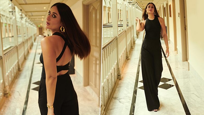 Kareena Kapoor Raises the Temperature in a Black Outfit As She Attends the United Nations Young Changemakers Conclave (View Pics)