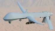 India News | Rajasthan: Indian Air Force UAV Crashes in Jaisalmer, Cause Not Yet Known