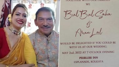 Arun Lal, 66, Set To Tie the Knot With Friend Bulbul Saha on May 2