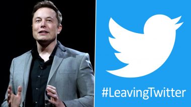 #LeavingTwitter Trends on Twitter in India After Elon Musk Acquires Micro-Blogging Site