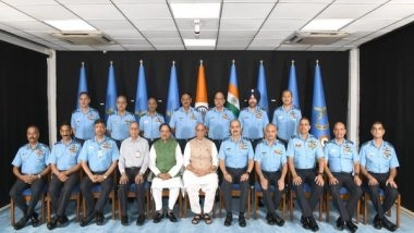 India News | Rajnath Singh Inaugurates Air Force Commanders' Conference in Delhi