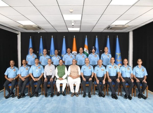 India News | Rajnath Singh Inaugurates Air Force Commanders' Conference in Delhi
