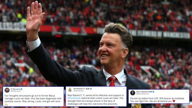 Louis Van Gaal: Wishes of Speedy Recovery Pour In From Football Fraternity for Dutch Manager Suffering From Prostate Cancer (See Posts)
