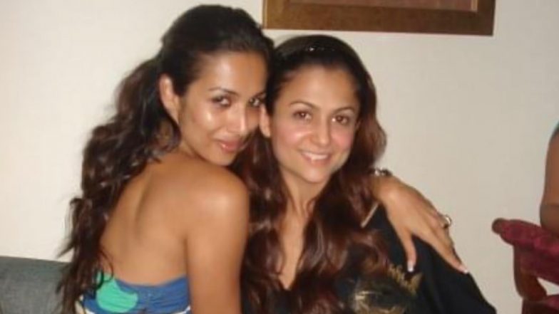 Malaika Arora Shares a Cute Throwback Picture With Amrita Arora on Siblings Day (View Pic)