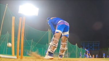 Arjun Tendulkar Yorker Video: Watch Youngster Castle Batter During Mumbai Indians Training Session