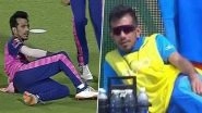 RR vs KKR, IPL 2022: Rajasthan Royals Spinner Yuzvendra Chahal Celebrates His Hattrick Against KKR in Quirky Manner