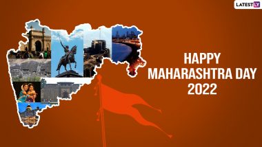 Happy Maharashtra Day 2022 Wishes & Maharashtra Din Greetings: Send Messages, HD Images, WhatsApp Stickers, GIFs and Telegram Photos To Celebrate Maharashtra Diwas