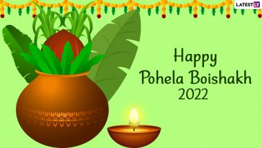 Happy Pohela Boishakh 2022 Greetings & Bengali New Year 1429 Wishes: WhatsApp Status, Images and HD Wallpapers To Send to Loved Ones on Noboborsho