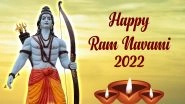 Happy Ram Navami 2022 Greetings & HD Images: WhatsApp Messages, Wishes, Shri Ram Wallpapers, Facebook Status and SMS To Mark the Pious Ninth Day of Chaitra Month