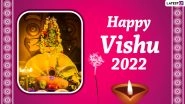 Vishu 2022 Wishes & Greetings: WhatsApp Stickers, Images, Vishu Ashamsakal HD Wallpapers, SMS and Facebook Messages To Send on Kerala New Year