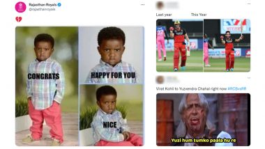 RCB Funny Memes Go Viral After Royal Challengers Bangalore Beat Rajasthan Royals by Four Wickets in IPL 2022