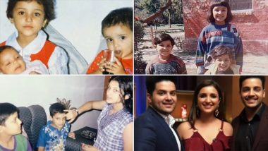 Parineeti Chopra Shares an Emotional Video To Wish Her Younger Brothers on Siblings Day (Watch Video)