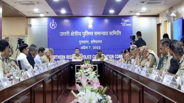 India News | Haryana Police Hosts Meeting to Discuss Police Coordination, Crime Control Across Northern States