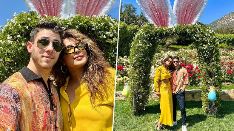 Priyanka Chopra And Nick Jonas Extend Heartfelt Wishes To Everyone On The Auspicious Occasion Of Easter 2022 (View Pics)