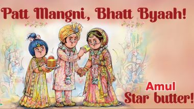 Ranbir Kapoor-Alia Bhatt Wedding: Amul's Topical Tribute to Star Couple's Wedding is the Cutest Thing on the Internet!