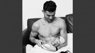 Cristiano Ronaldo Shares Adorable Photo With His Newborn Girl, Captions It 'Forever Love' (See Post)