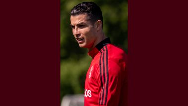 Cristiano Ronaldo Returns to Manchester United Training for the First Time Since Death of His Baby Boy (See Pics)