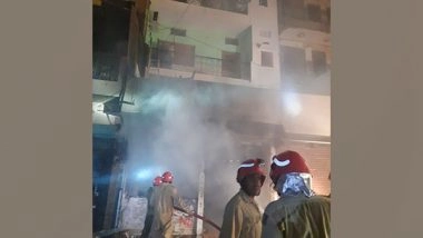 India News | Fire Breaks out at Delhi's Sadar Bazaar, 3 Injured